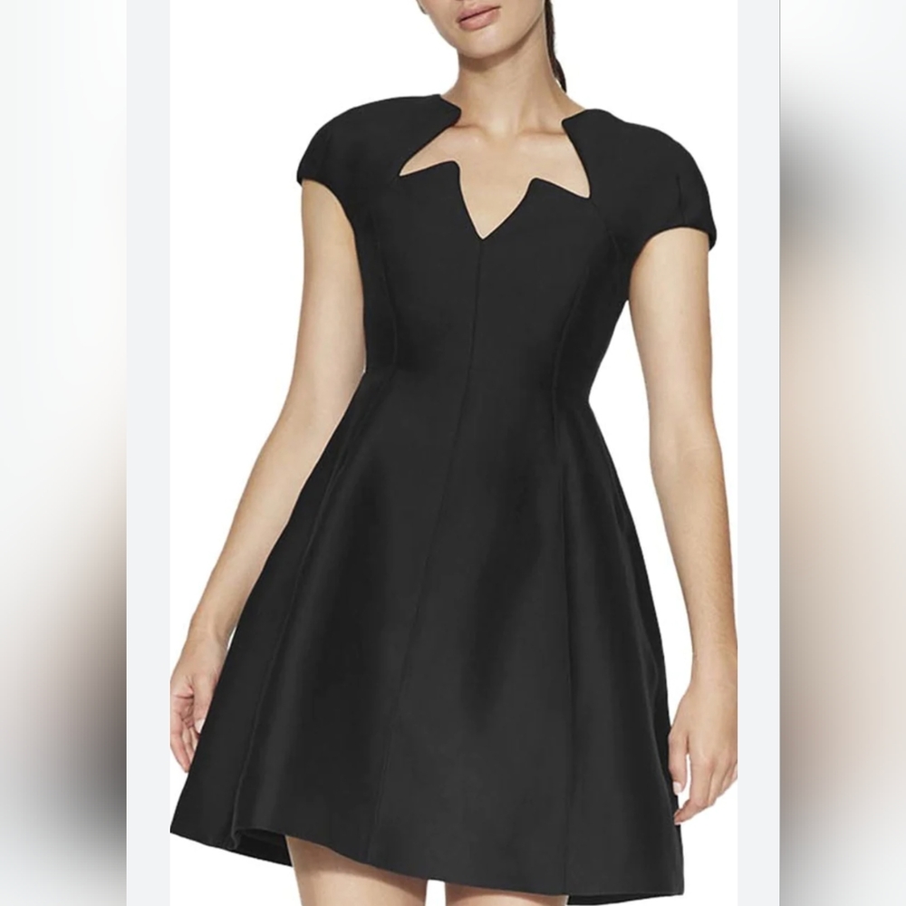 Halston Heritage black dress